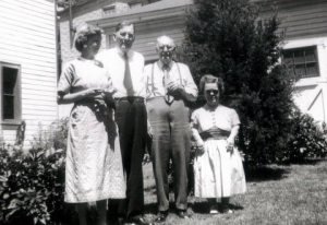 Aunt Jennie, Grandpa Martin, William and his wife?